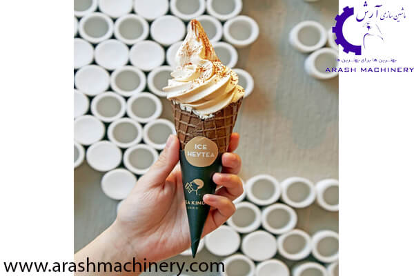 بستنی قیفی از پرفروش ترین مدل های بستنی در ایران می باشد