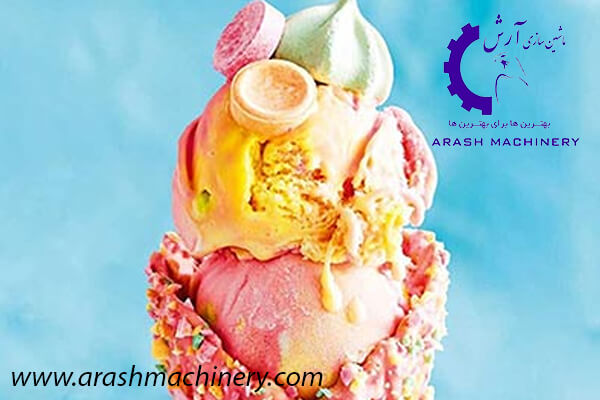 تولید بستنی های قیفی با بافت یک دست و منسجم با دستگاه های بستنی ساز قیفی صنعتی