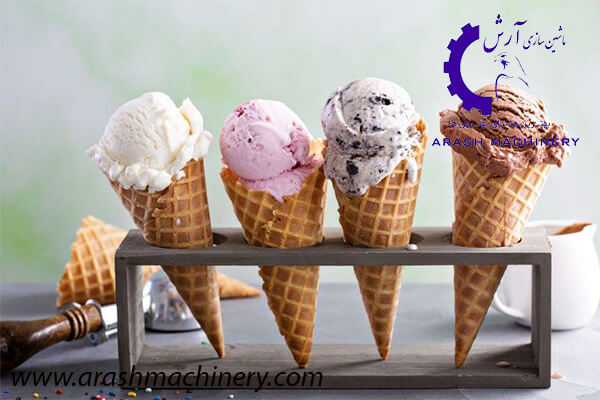 تولید بستنی های کاملا بهداشتی