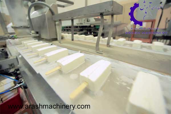 دستگاه بستنی ساز صنعتی و مراحل تولید بستنی