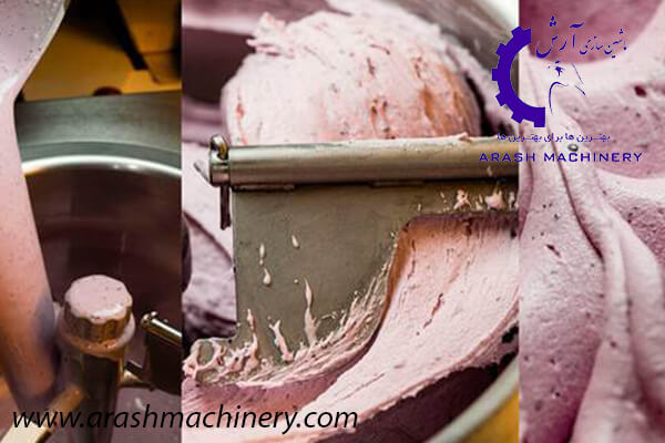 تولید بستنی مراحل مختلفی دارد