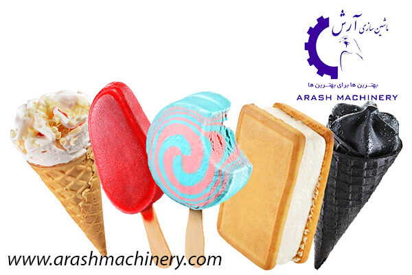 دستگاه‌های پرکن بستنی در کارخانه‌ها مورد استفاده قرار می‌گیرند.
