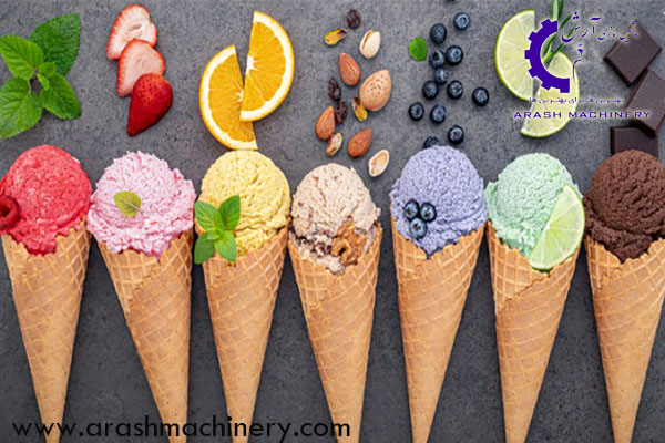 با دستگاه بستنی پر کن لیوانی می توان انواع طعم ها را تولید کرد.