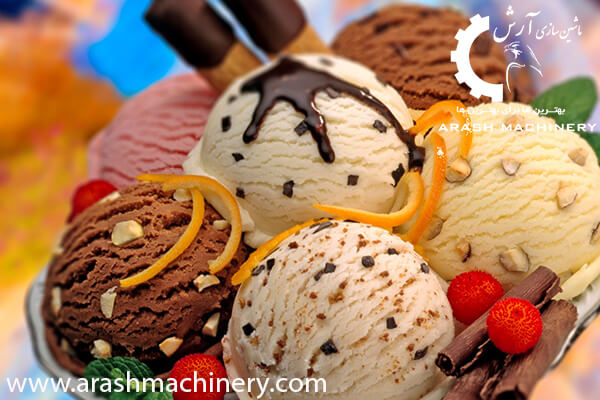 امکان اضافه کردن انواع طعم های بستنی در دستگاه های بستنی ساز