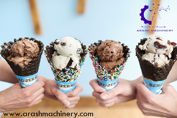 تولید بستنی با کیفیت در خط تولید بستنی مکانیزه