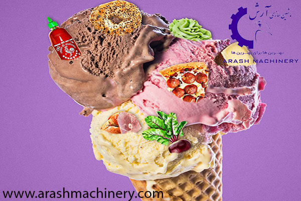 استفاده از افزودنی های مختلف در بستنی
